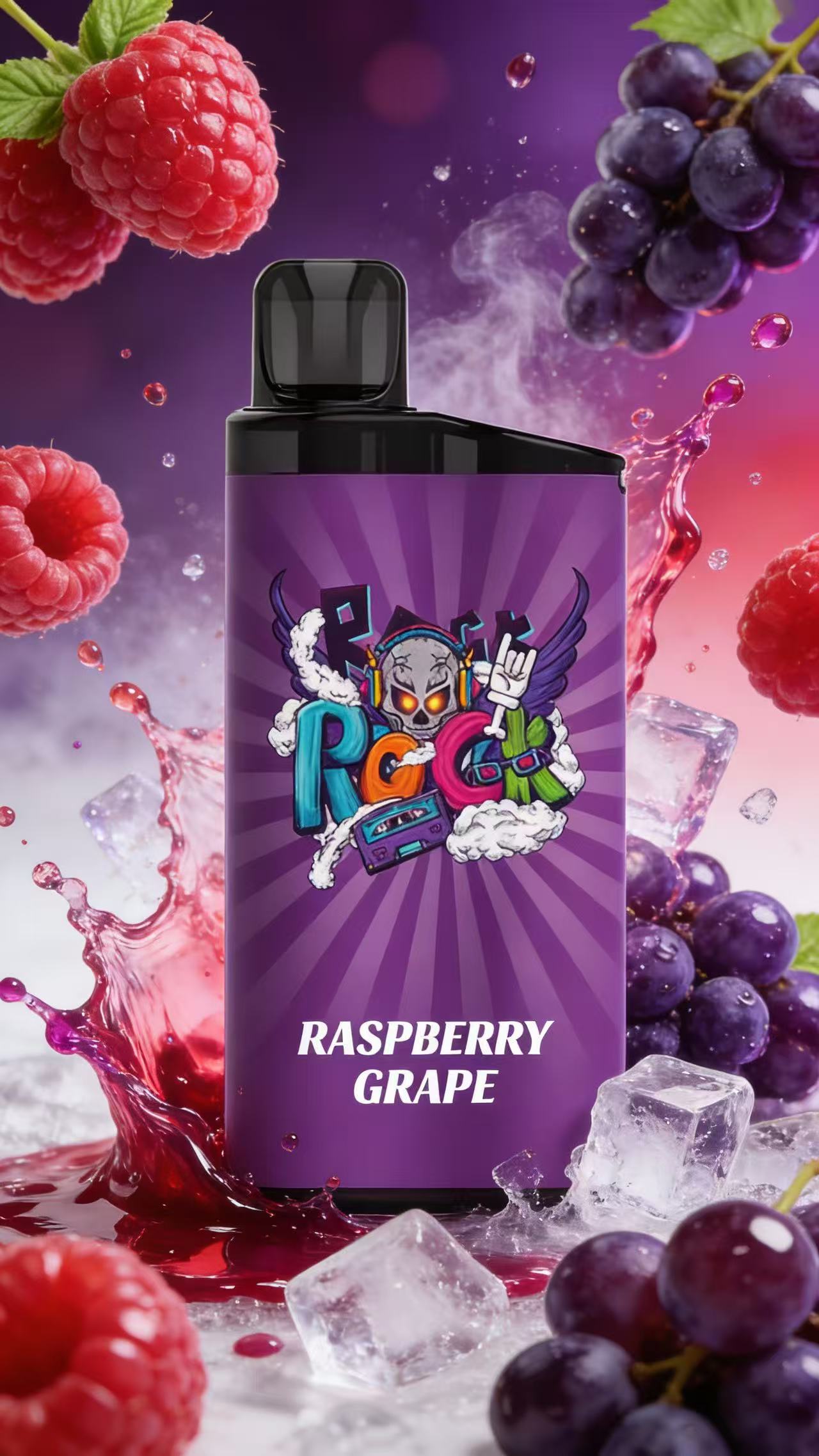 IGET BAR PRO 10000 PUFF - Raspberry Grape