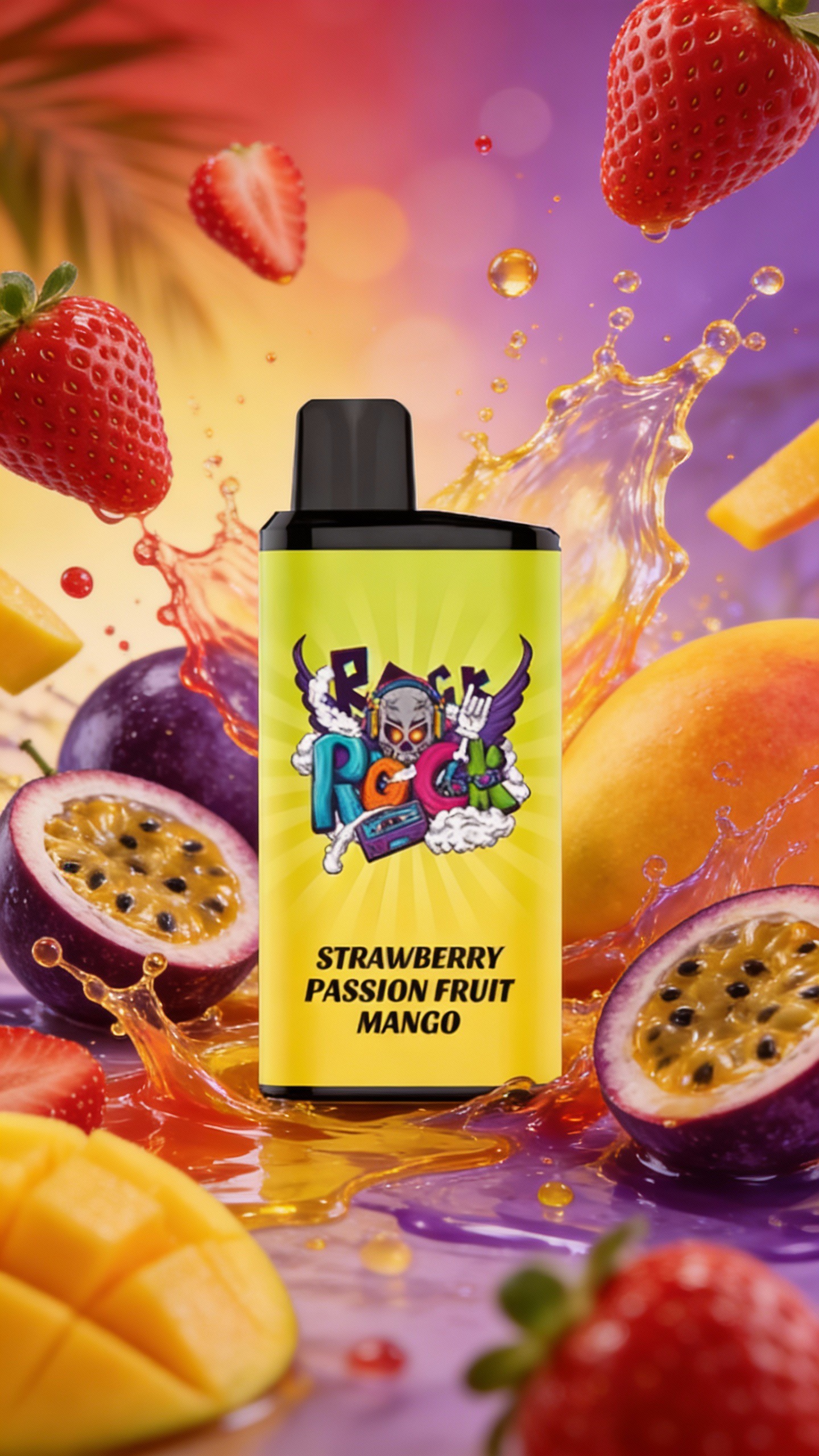 IGET BAR PRO 10000 PUFF - Strawberry passion fruit mango