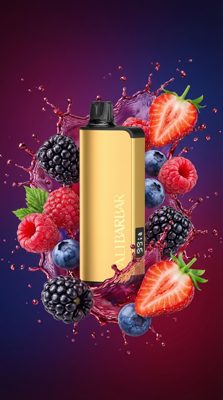 Alibarbar IGOT 9000PUFF - Quadruple Berry