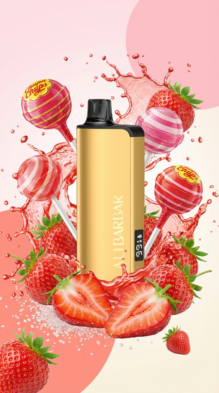 Alibarbar IGOT 9000PUFF - Chuppa Chups Strawberry