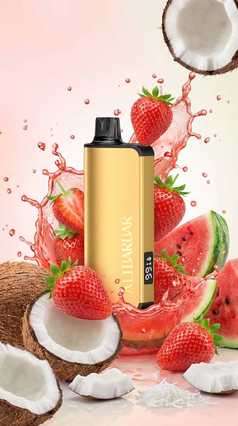 Alibarbar IGOT 9K 10PACK - Strawberry watermelon coconut