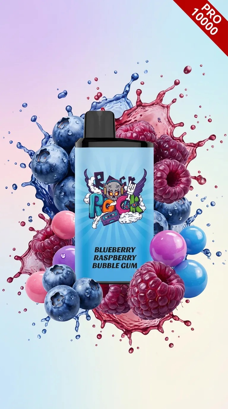 IGET BAR PRO 10000 PUFF - Blueberry raspberry bubble gum