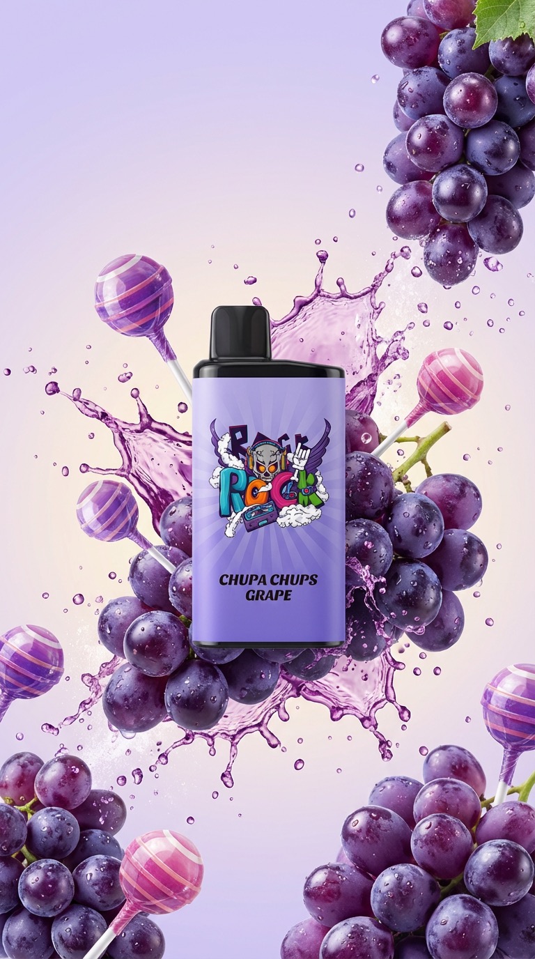 IGET BAR PRO 10000 PUFF - Chupa Chups Grape