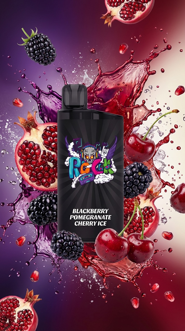 IGET BAR PRO 10000 PUFF - BlackBerry pomegranate cherry