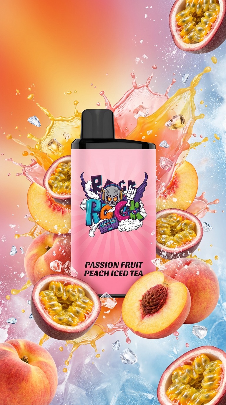 IGET BAR PRO 10 PACK - Passion Fruit Peach Ice Tea