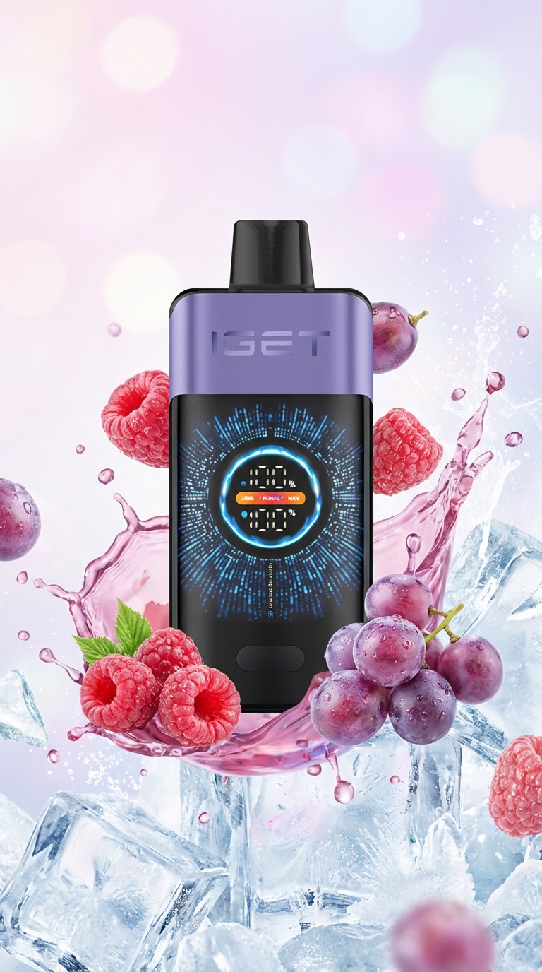 IGET ONE - Raspberry Grape Ice