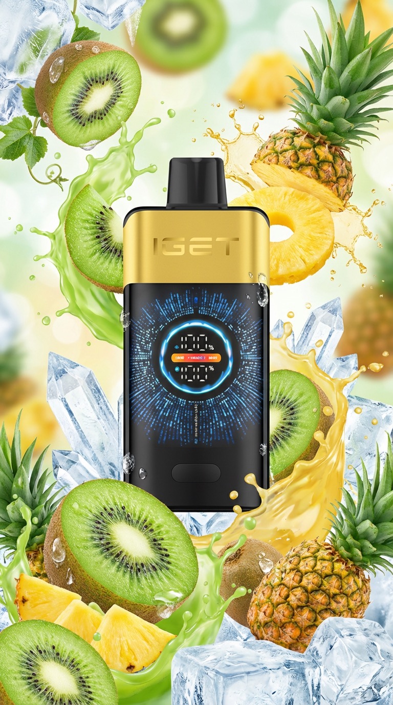 IGET ONE 10PACK - Kiwi pineapple