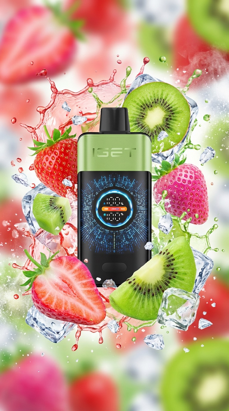 IGET ONE 10PACK - Strawberry Kiwi