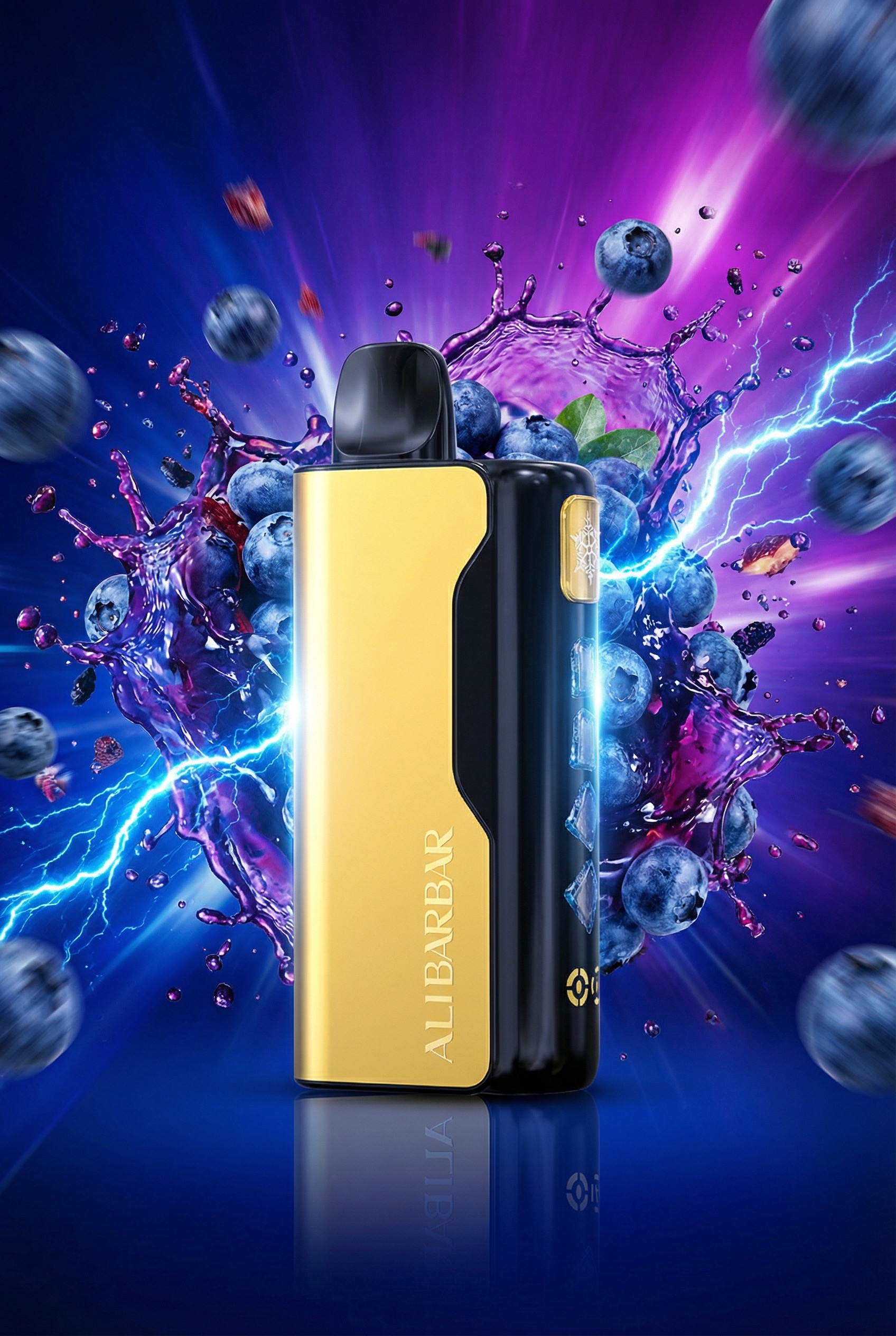 Alibarbar 12K 10 PACK - Blueberry Blast