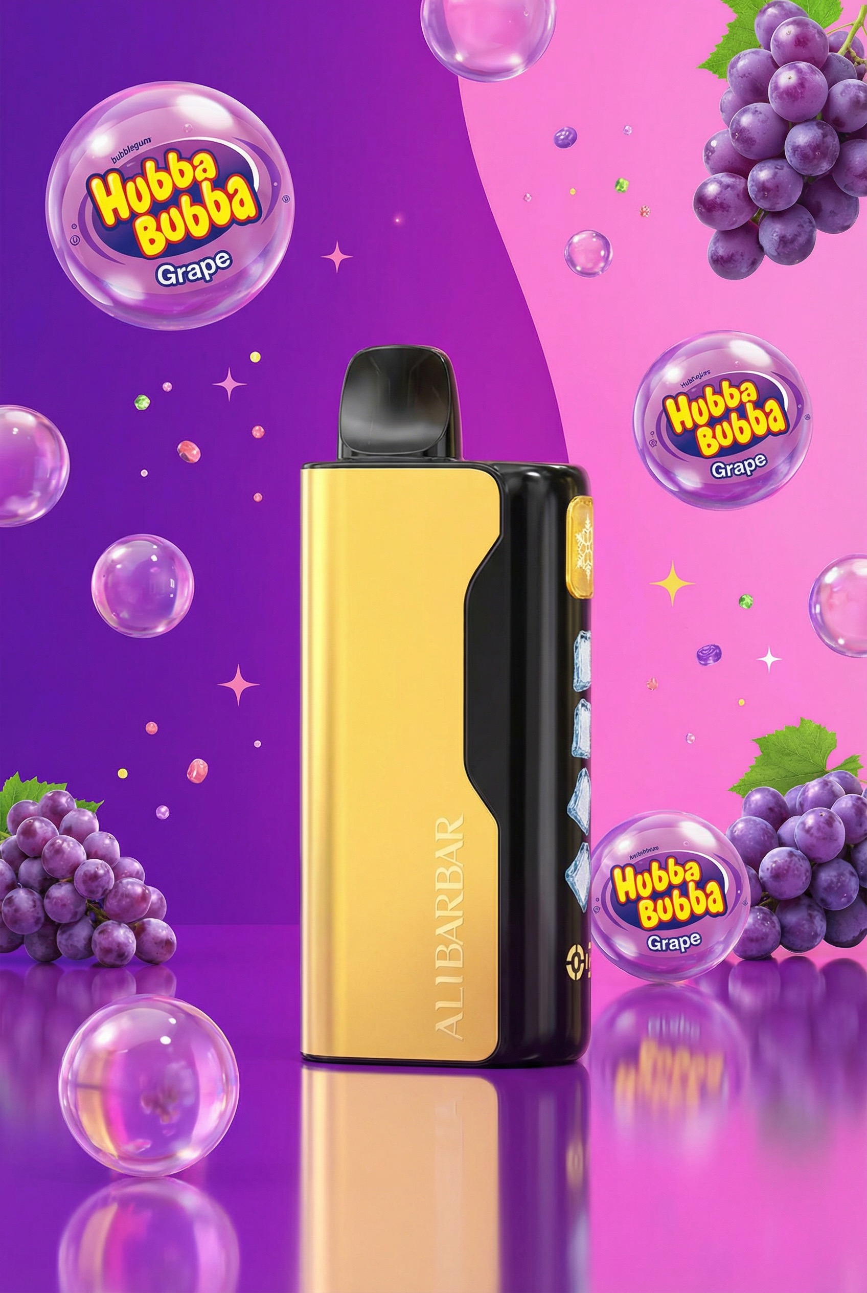 Alibarbar 12K 10 PACK - Hubba Hubba Grape